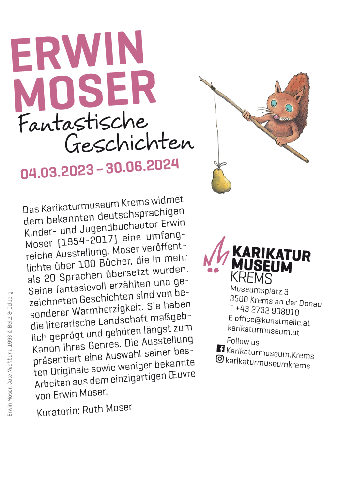 Erwin Moser Karikaturmuseum Krems Informationen